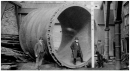 Francis Harvey, Jebus Bickle (an important figure at Harvey's who came from a large family of engineers) and the foreman Billy Gilbert